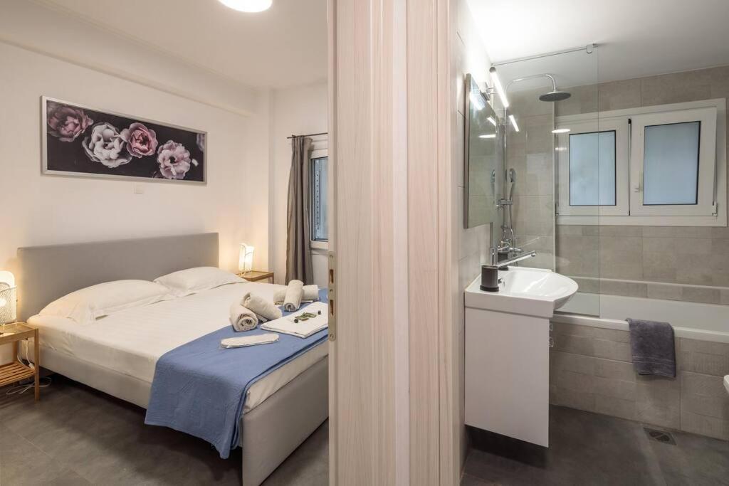 Hilton Area Brand New Comfortable Apartment Atény Exteriér fotografie